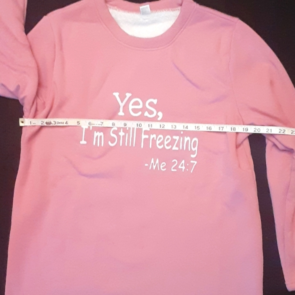 Pink Graphic Sweatshirt - Picture 2 of 8